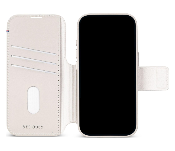 Decoded Leather Detachable Wallet do iPhone 18 Pro MagSafe (taupe) - 1586673 - zdjęcie 5